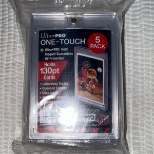 Ultra PRO One-Touch Card Holder 5 Pack - Clear